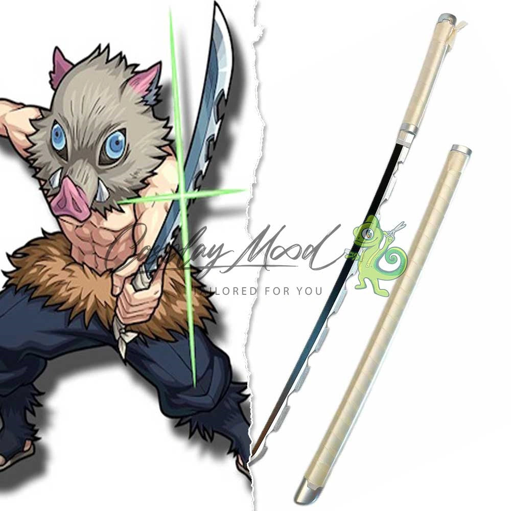 Accessorio-Cosplay-Spade-Inosuke-Hashibira-Demon-Slayer-1