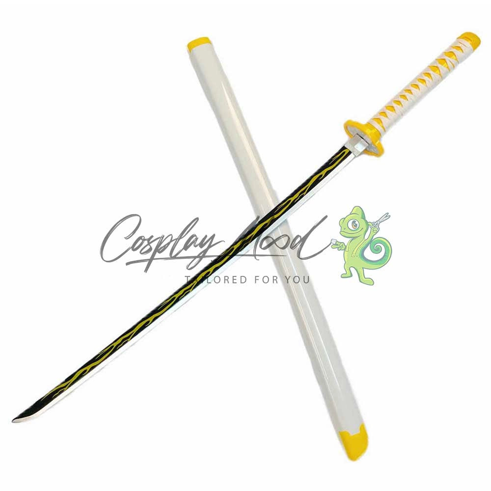 Spada-katana-cosplay-Zenitsu-Agatsuma-Demon-Slayer