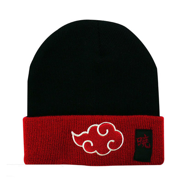 Berretto Invernale Cappellino Naruto Shippuden "Akatsuki" Zuccotto Beanie Idea Regalo Nerd