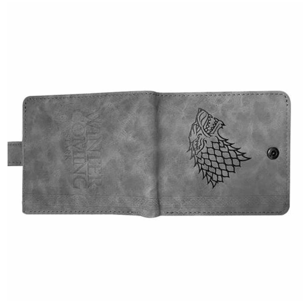 Portafoglio Uomo Game of Thrones "Stark" Premium Wallet Idea Regalo Nerd