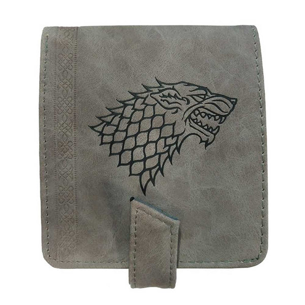 Portafoglio Uomo Game of Thrones "Stark" Premium Wallet Idea Regalo Nerd