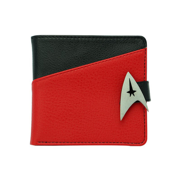 Portafoglio Uomo Star Trek "Commander" Premium Wallet Idea Regalo Nerd
