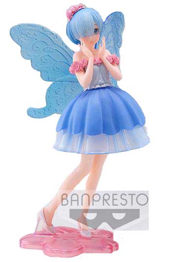 Action-figure-22-cm-Re:Zero-Starting-Life-in-Another-World-Espresto-Fairy-Elements-Rem-PVC-Statue