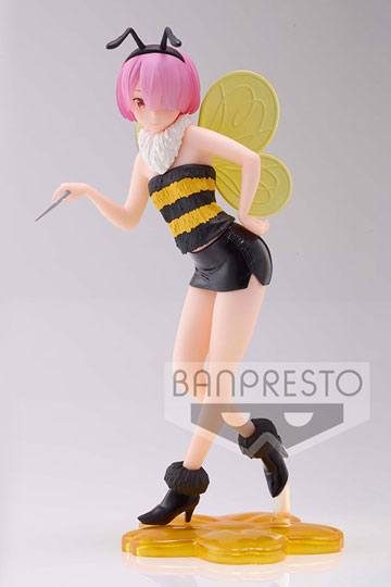 Action-figure-22-cm-Re:Zero-Starting-Life-in-Another-World-Espresto-Fairy-Elements-Ram-PVC-Statue-Banpresto