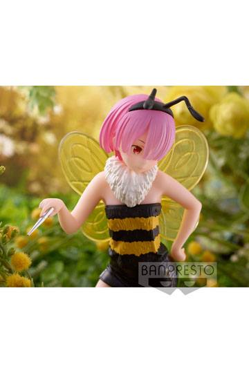 Action-figure-22-cm-Re:Zero-Starting-Life-in-Another-World-Espresto-Fairy-Elements-Ram-PVC-Statue-Banpresto