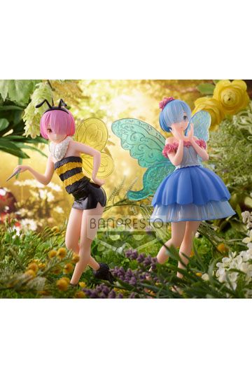 Action-figure-22-cm-Re:Zero-Starting-Life-in-Another-World-Espresto-Fairy-Elements-Ram-PVC-Statue-Banpresto
